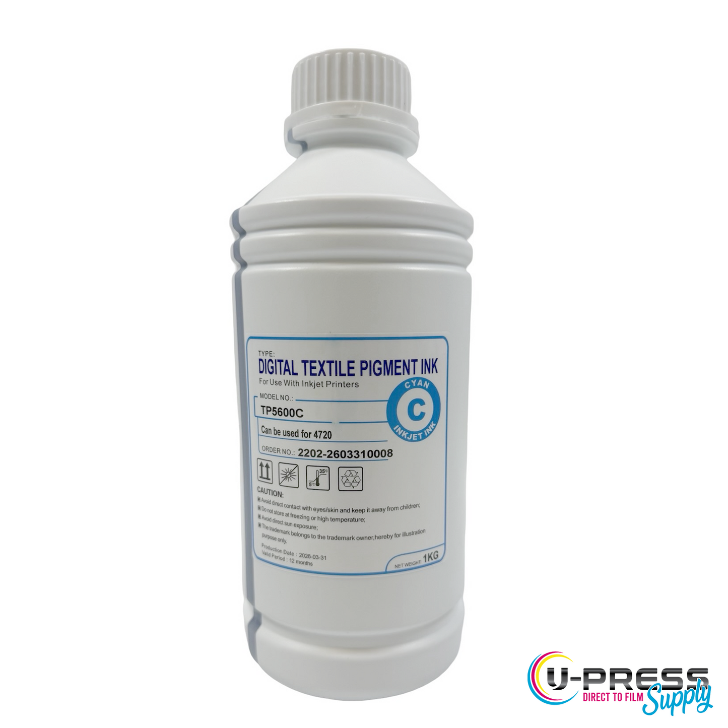 InkBank 5600 Series Cyan DTF Ink