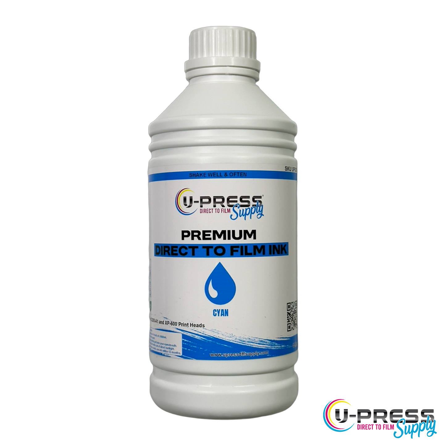 UpressDTF Premium Cyan Ink- 1 Liter