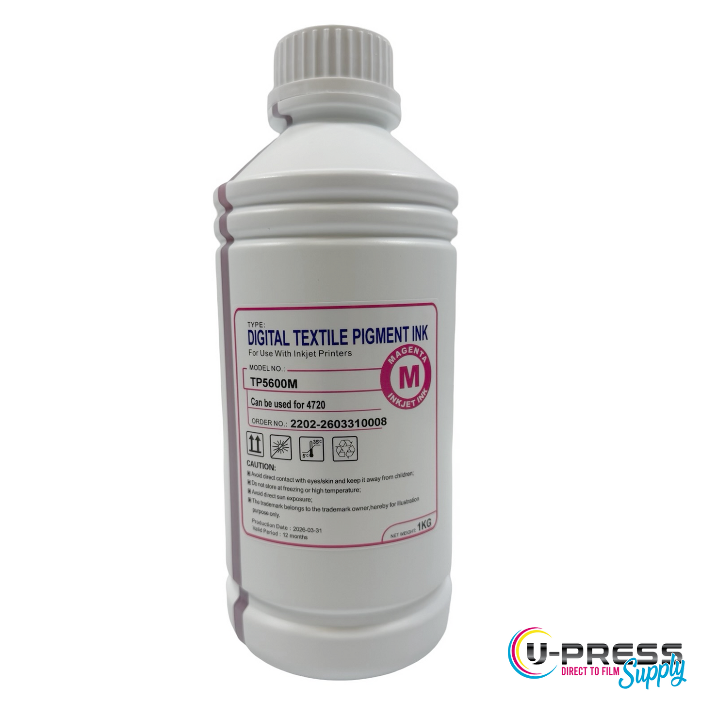 InkBank 5600 Series Magenta DTF Ink