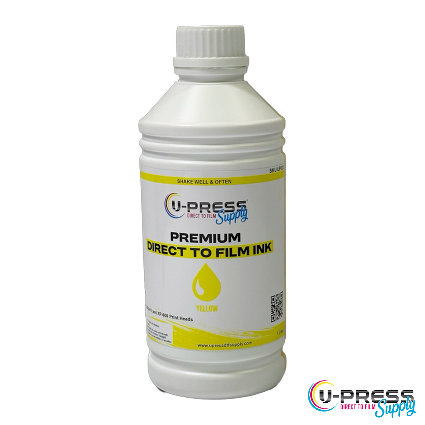 UpressDTF Premium Yellow Ink- 1 Liter