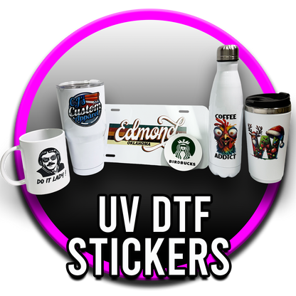 UV DTF Stickers- Build A Gang Sheet