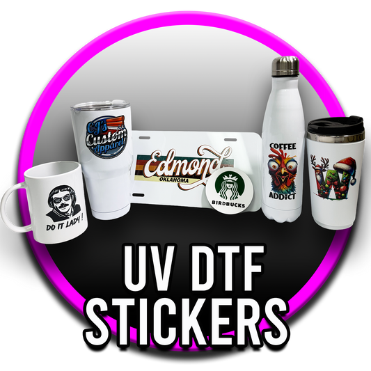 UV DTF Stickers- Build A Gang Sheet